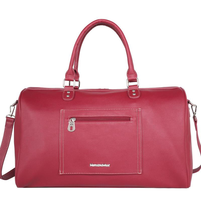 Montana West Duffel Bag American Flag Studded Large Travel Weekender Bag